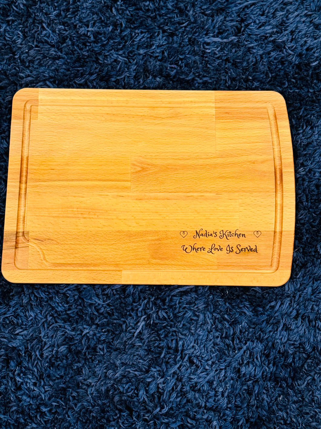 PERSONALIZED CUTTING BOARD